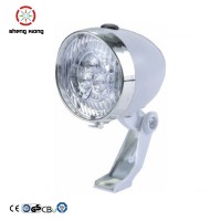 vintage bicycle 3 LED battery light in white color for Euro